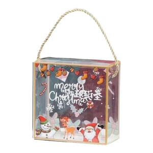 -Christmas pattern gift box set of 3